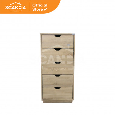 SCANDIA Lemari Laci Chest 5...