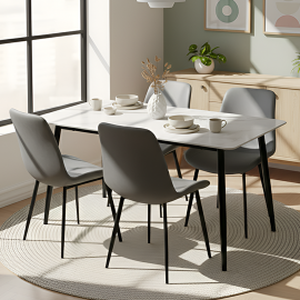 Steinar Dining Table White...