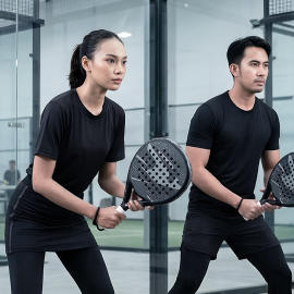 K&S Sport Basic Tee Black