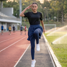 K&S Sport Rok Legging Navy