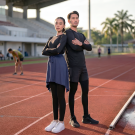 K&S Sport Long Sleeve Black
