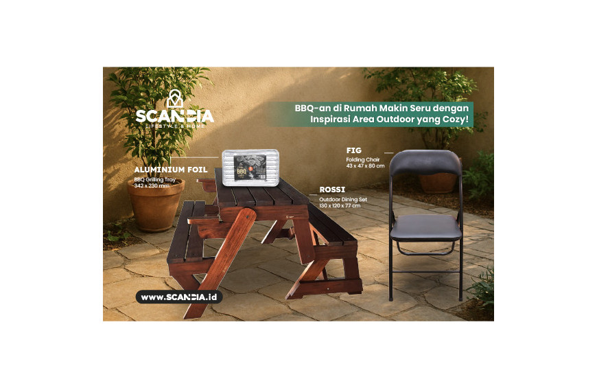 BBQ-an di Rumah Makin Seru dengan Inspirasi Area Outdoor yang Cozy!