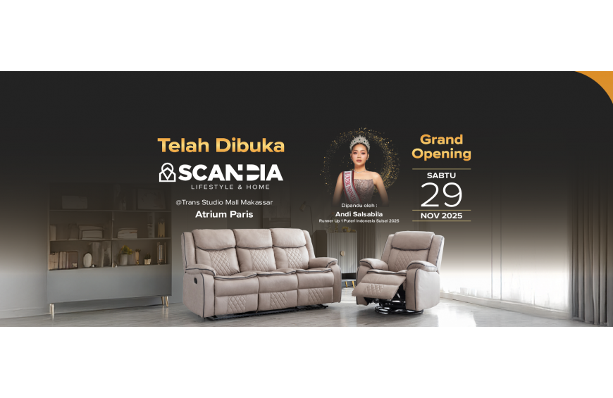 A New Sense of Comfort Arrives in Makassar: Scandia Exhibition at Trans Studio Mall