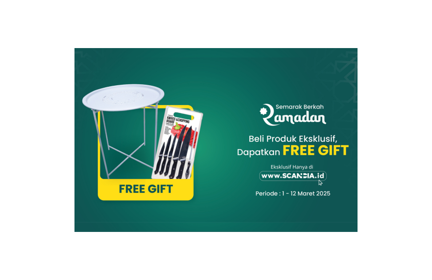 Special Free Gift from Scandia, Make Your Furniture Shopping More Rewarding!