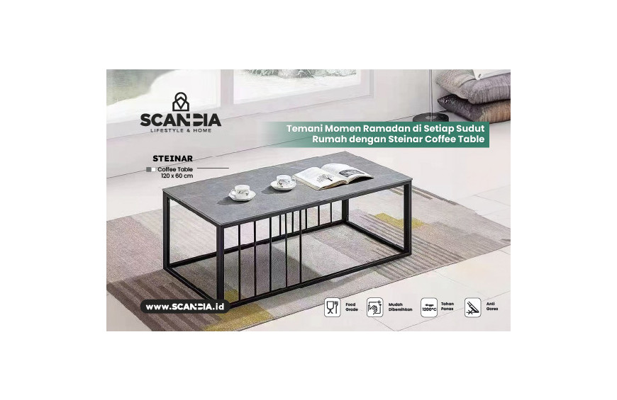 Temani Momen Ramadan di Setiap Sudut Rumah dengan Steinar Coffee Table